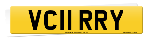 Registration number VC11 RRY